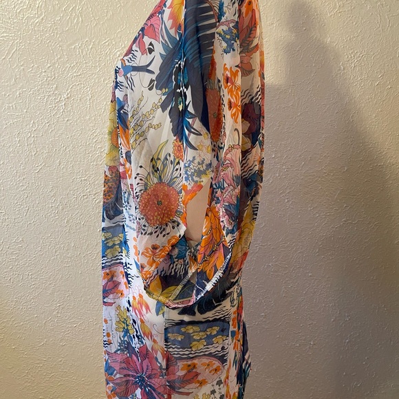 Floral Multicolor Women's Komono - Picture 3 of 6